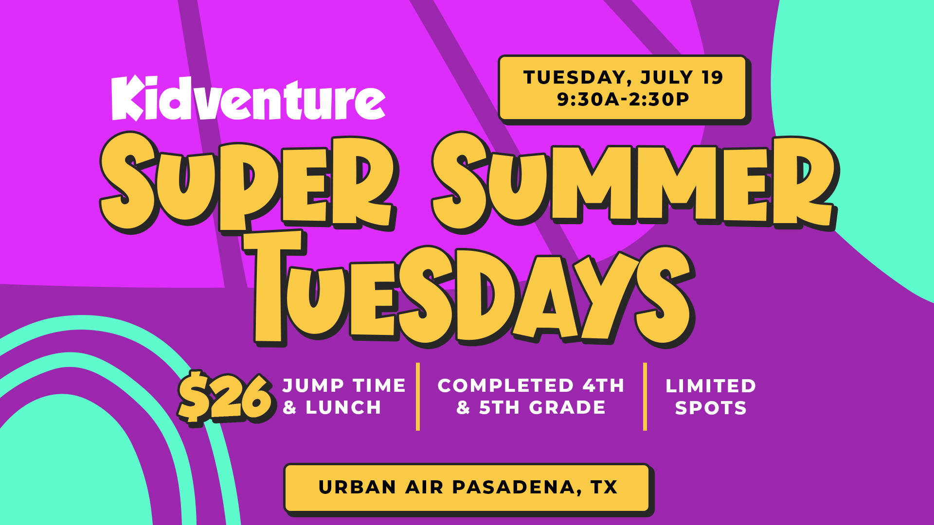 Super Summer Tuesdays: Urban Air