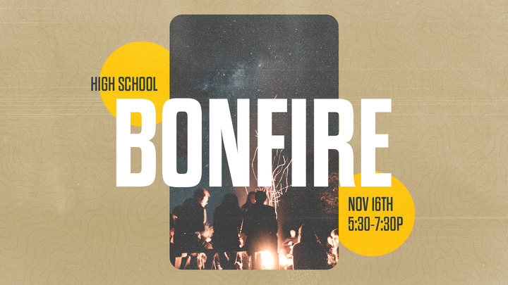 High School Bonfire