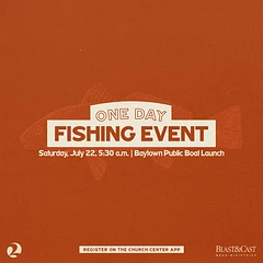 Second Men’s One Day Fishing Event