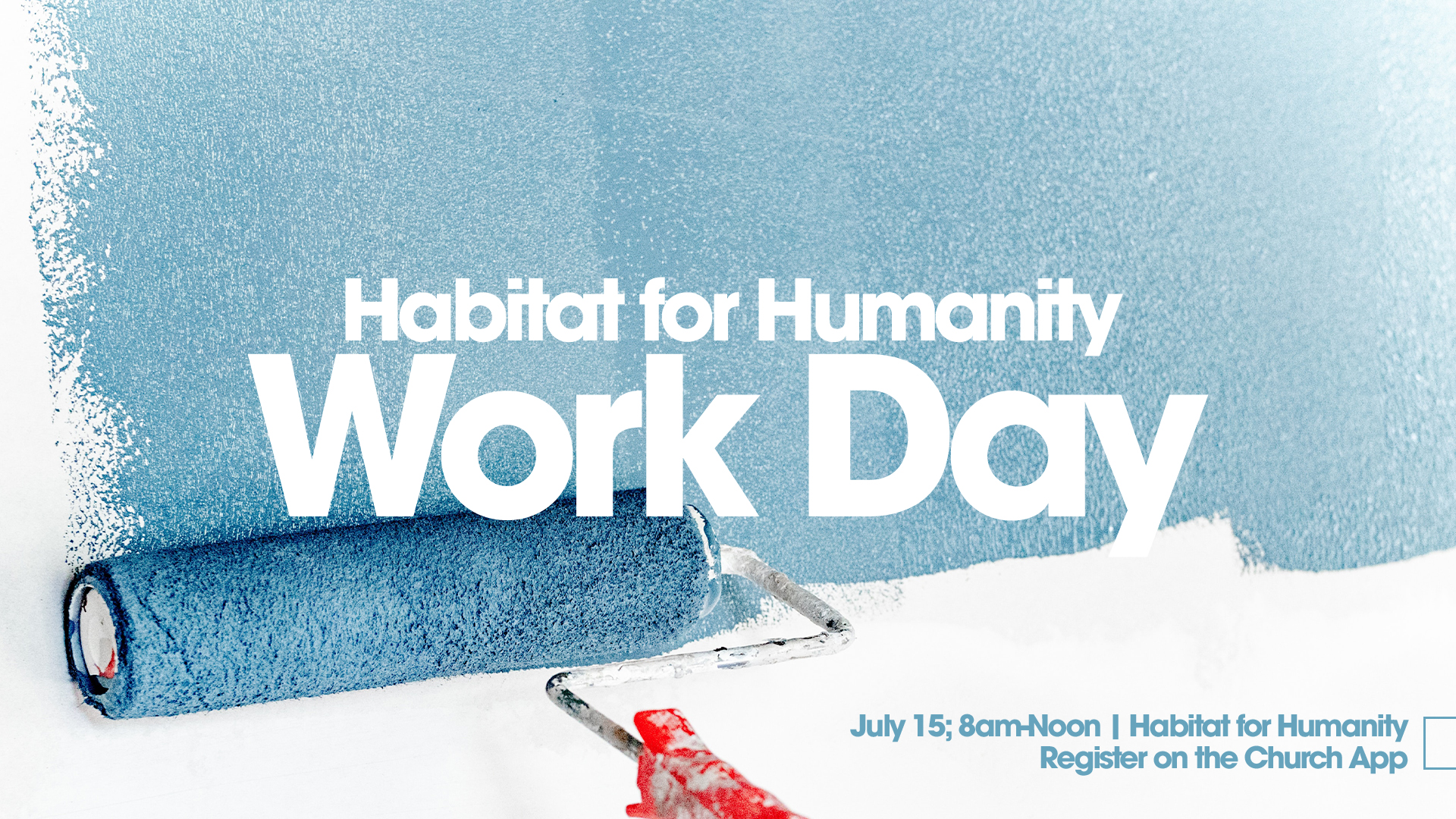 Habitat for Humanity Work Day