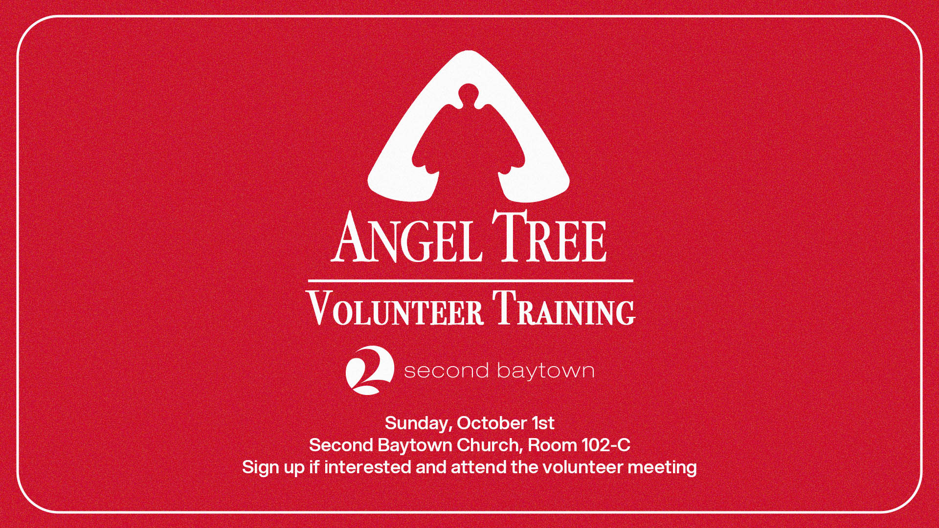Angel Tree Volunteer Training