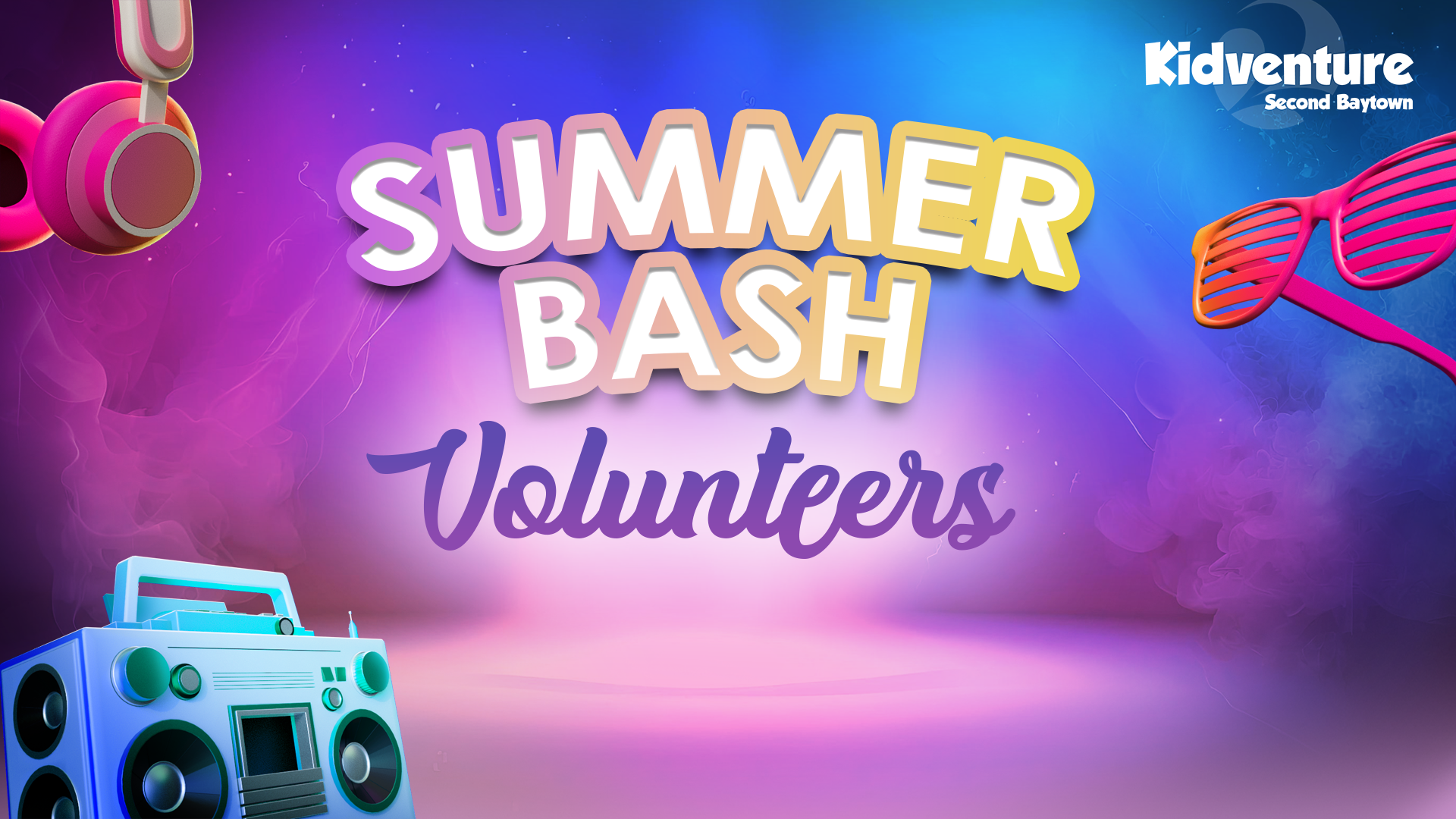 Summer Bash Volunteers