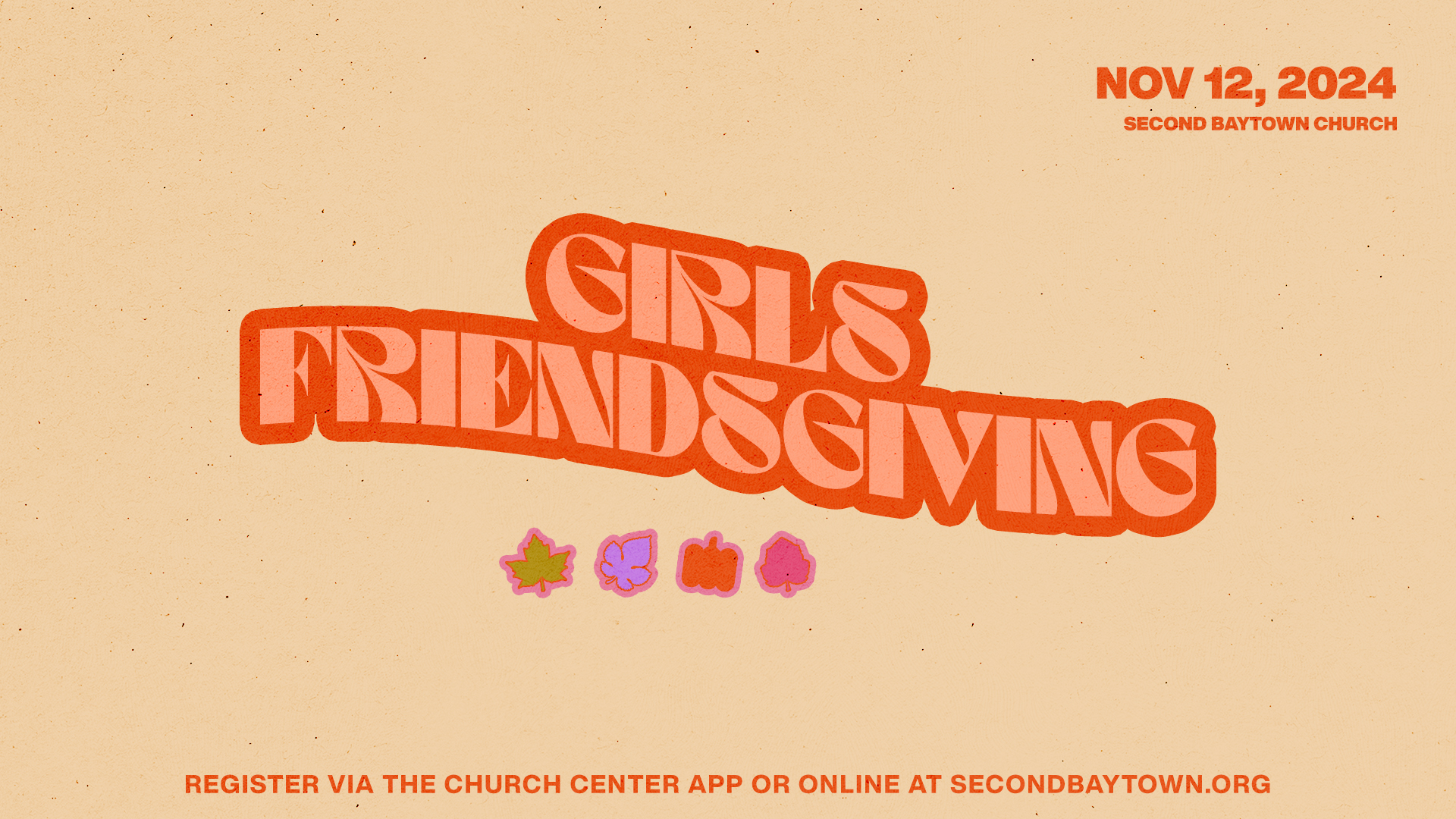 Second Students – Girls Friendsgiving