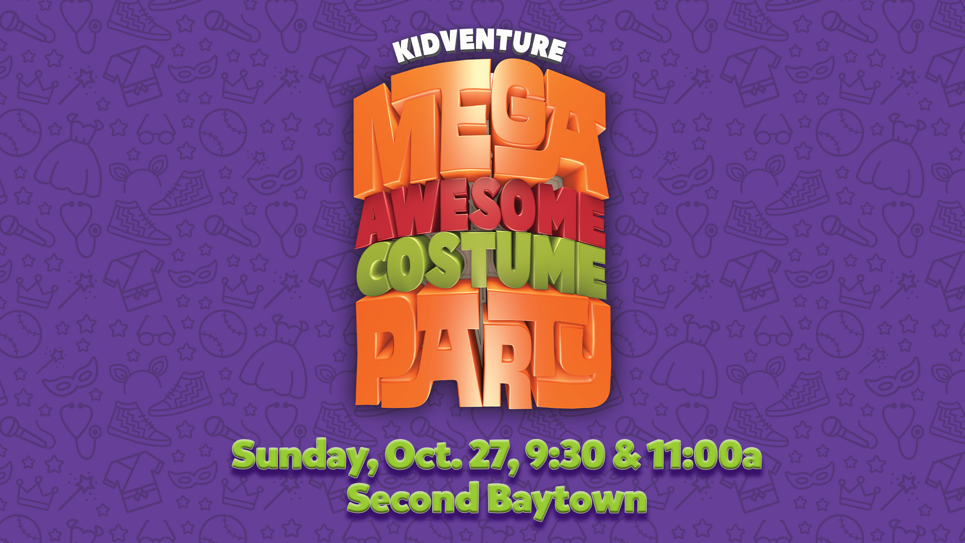 Kidventure’s Mega Awesome Costume Party