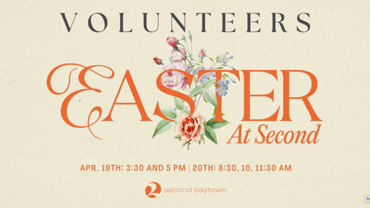 Easter Volunteers