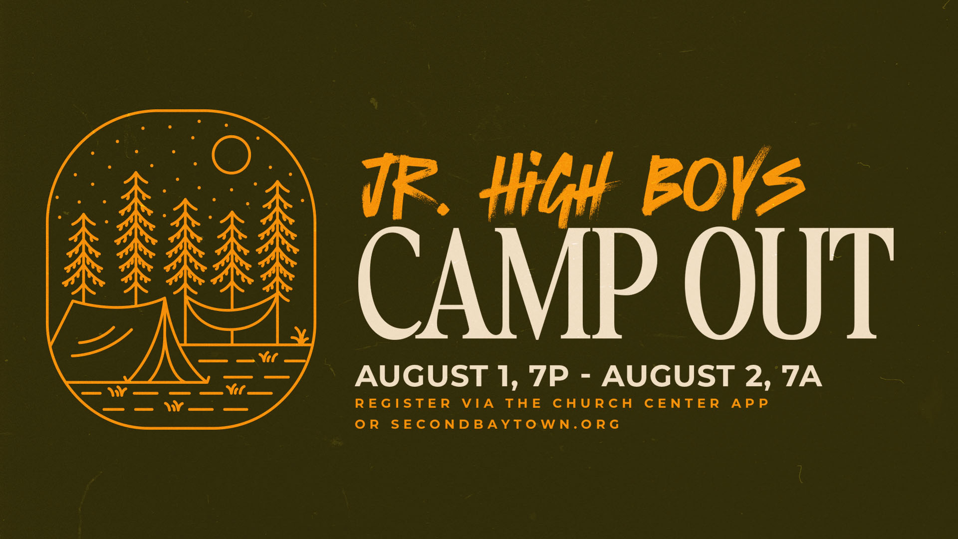 Jr. High Boys Campout