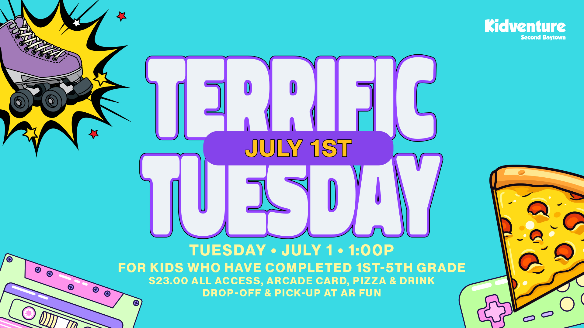 Kidventure’s Terrific Tuesday- AR Fun