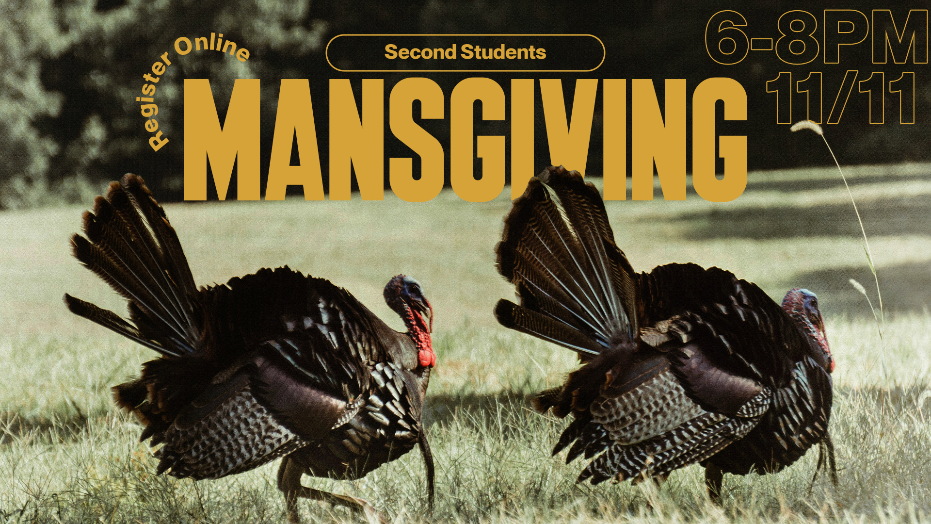 Second Students – Mansgiving
