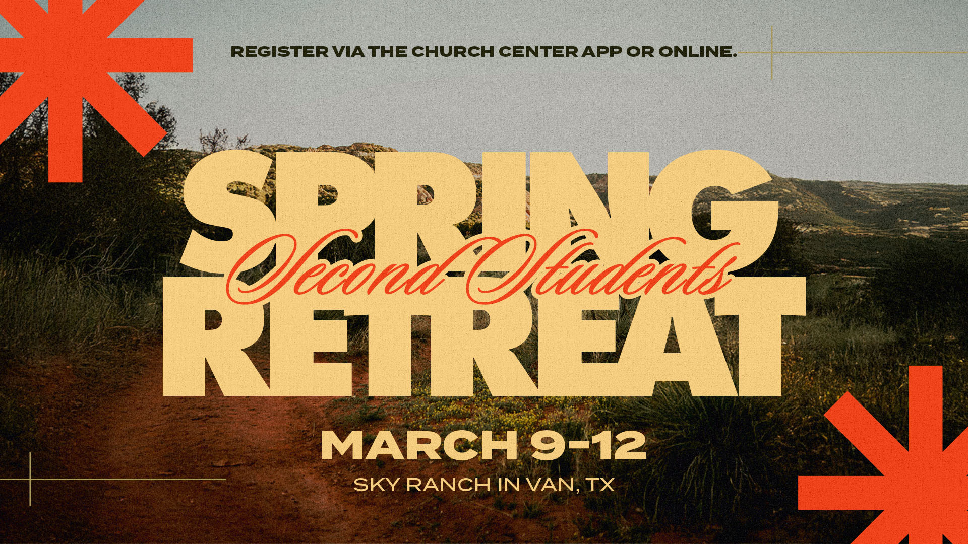 Second Students Spring Retreat