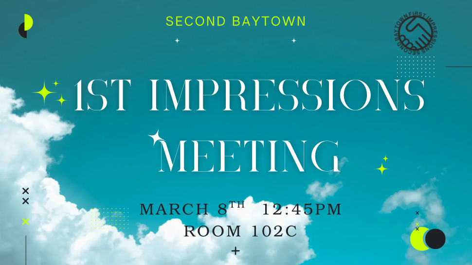 1st Impressions Meeting